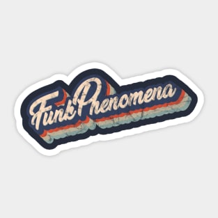 Funk Phenomena Sticker